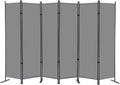 RANTILA 6 Panel Room Divider, 6 FT Folding Privacy Screen by RANTILA