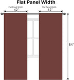 H.VERSAILTEX Blackout Curtains Thermal Insulated Window Treatment Panels Room - Image 7