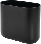 iDesign Small Slim Plastic Bathroom Trash Can - Image 9