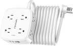 15 Ft Surge Protector Power Strip by YISHU