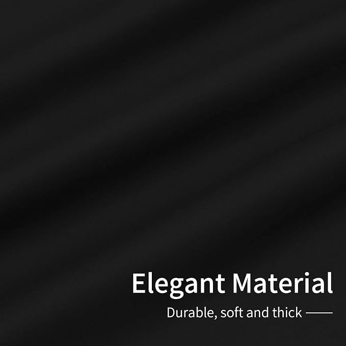 Easy-Going Thermal Grommet Blackout Curtains, 2 Panels 42x45 in, Noise Reduction - Image 6