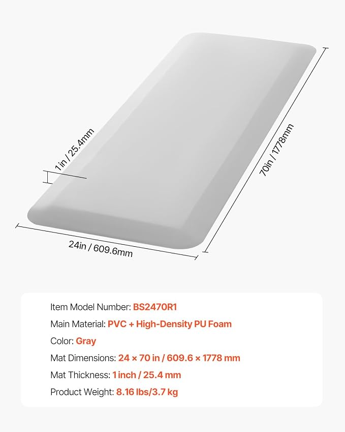 VEVOR Fall Mat for Elderly, 1-inch Thickened Fall Prevention Pad - Image 7