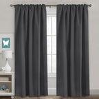 H.VERSAILTEX Blackout Curtains Thermal Insulated Window Treatment Panels Room - Image 2
