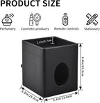 Tissue Box Cover Square Tissue Box Holder PU Leather Facial Tissues Organizer - Image 5