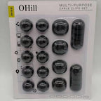 16-Pack Black Cord Organizer - Image 7