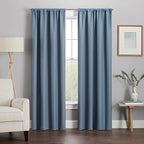 Eclipse Kendall Blackout Rod Pocket Curtain - Image 2