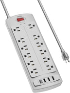 ALESTOR 6 Ft Surge Protector Power Strip by Alestor