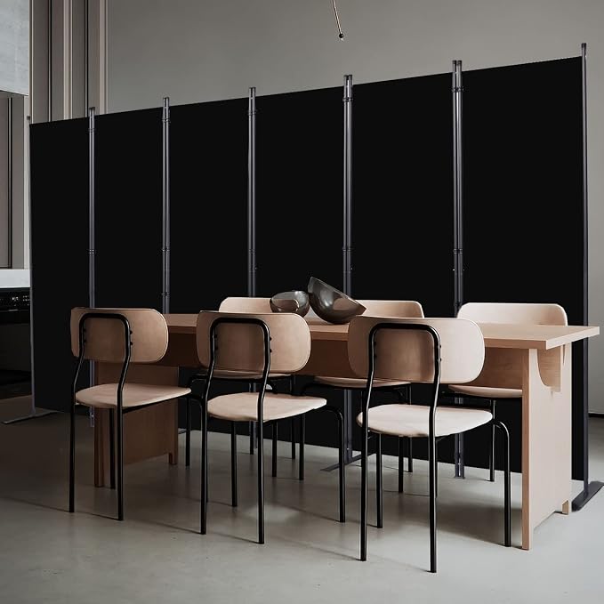 Room Divider, 6 Panel Folding Privacy Screens - Image 7