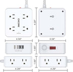Surge Protector Power Strip - Image 7