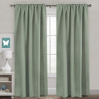 H.VERSAILTEX Blackout Curtains Thermal Insulated Window Treatment Panels Room - Image 2