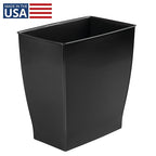 iDesign Small Plastic Bathroom Trash Can, - Image 2
