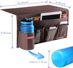 Zafit 5 Pockets Bedside Caddy, Bedside Storage Organizer - Image 2