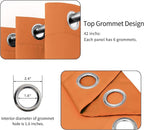 Easy-Going Thermal Grommet Blackout Curtains, 2 Panels 42x63 in, Noise Reduction - Image 4