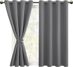 DWCN Grey Blackout Curtains for Bedroom - Image 7
