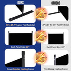 6 Panel Folding Privacy Screen, 11ft W x 6ft H Partition Room Divider Panel | - Image 2