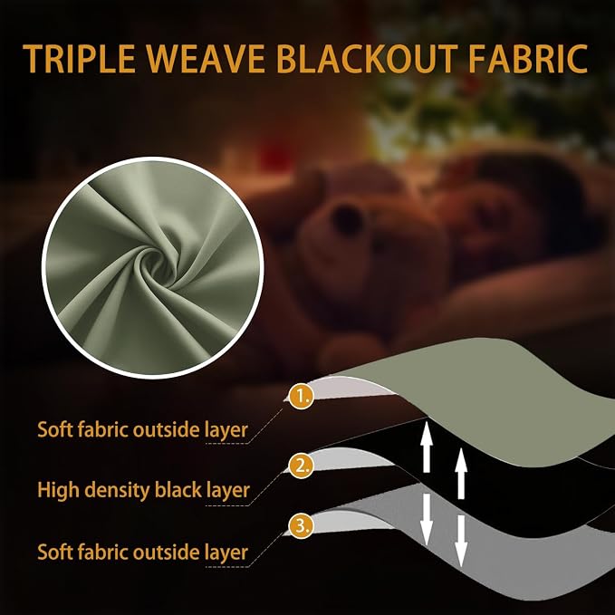 KOUFALL 96 Inches Long Curtains Drapes - Image 7