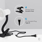 Xtricity LED Clip on Desk Lamp - Image 2