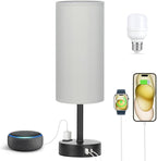 Grey Touch Bedside Lamp for Bedroom - Image 6