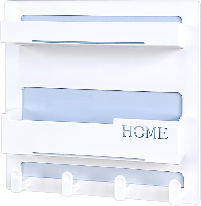 CHENYAOAI Bedside Shelf Accessories Organizer, Wall Mount Self Stick On - Image 3