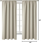 BGment Rod Pocket Blackout Curtains - Image 8