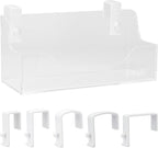 Bedside Caddy Hanging Storage Basket Little Size Plastic Beside Shelf Hang-on by MATIMASU