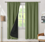 BGment Grass Green Blackout Curtains by BGment
