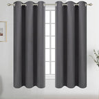 Diraysid Grey Grommet Blackout Curtains by Diraysid%2C+refresh+your+life