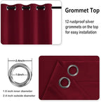 DWCN Blackout Curtains with Tiebacks - Image 5