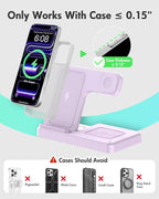 GETPALS Wireless Charger iPhone Charging Station - Image 3