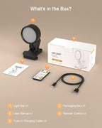 Clip on Light 5000mAh Rechargeable Battery, Clamp Reading Light - Image 10