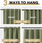 H.VERSAILTEX Blackout Curtains for Living Room Thermal Insulated Window - Image 4