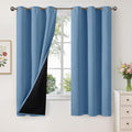 YoungsTex 100% Blackout Curtains 68 Inch Length by YoungsTex