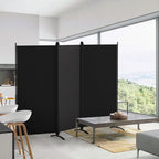 Kokorona 3 Panel Room Divider, 6FT Tall Folding Privacy Screen Wall Dividers - Image 7