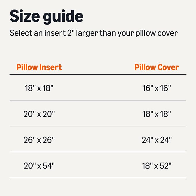 Amazon Basics Square Hypoallergenic Pillow Insert, Sofa Bed Couch Decorative - Image 5
