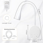SANKEDOU LED Wall Mounted Reading Light, Book Light - Image 8