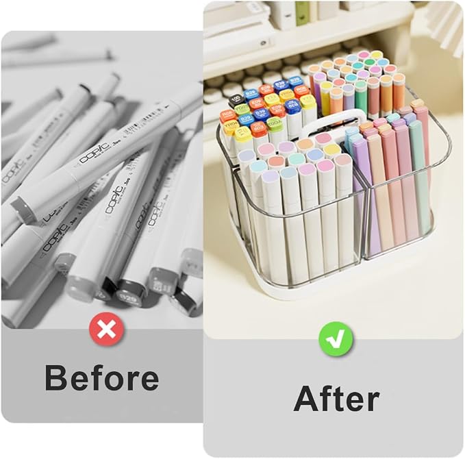 Small Plastic Portable Caddy - Image 7