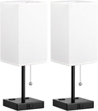 Bedside Lamp for Bedroom Set of 2 - Image 9