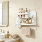 Bedside Wall Organizer, Floating Bedside Shelf Wall Mount - Image 6