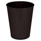 Bath Bliss 5 Liter Small Wastebasket | Round Open Top | Trash Can | Bathroom | by BathBliss