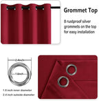 DWCN Blackout Curtains with Tiebacks - Image 5