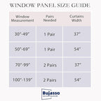 Bujasso Beige 80% Blackout Curtains - Image 5
