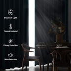 DWCN Blackout Curtains for Bedroom - Image 3