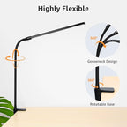 Lepro Clip on Desk Lamp, LED Reading Light - Image 5