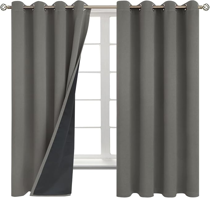 BGment Thermal Insulated 100% Blackout Curtains - Image 8