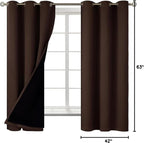 BGment Thermal Insulated 100% Blackout Curtains - Image 9
