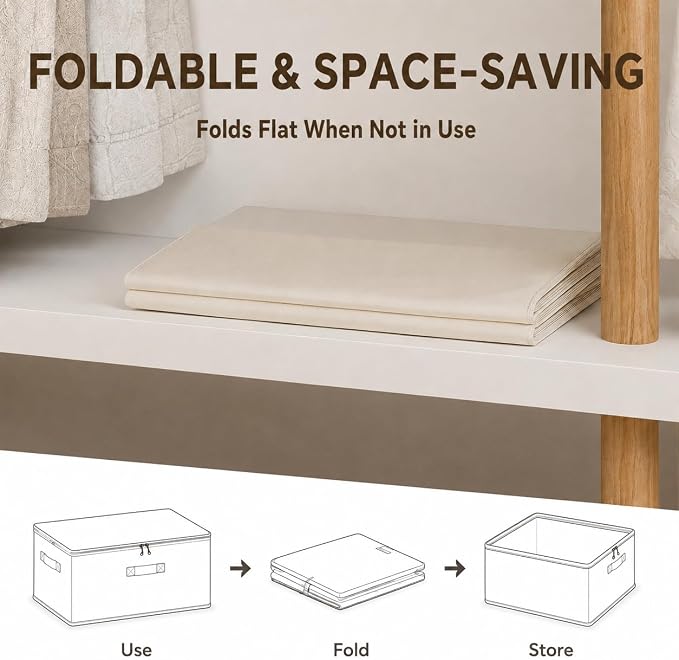 2Pack Canvas Storage Bags for Clothes & Comforters - Image 6