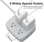 10 Ft Surge Protector Power Strip - Image 4