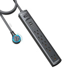 TROND 360 Rotating Plug Power Strip, Flat Plug Power Strip by TRONDOfficial