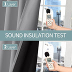 BGment Thermal Insulated 100% Blackout Curtains 84 Inch Length 2 Panels - Image 7