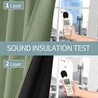 BGment Grass Green Blackout Curtains - Image 4